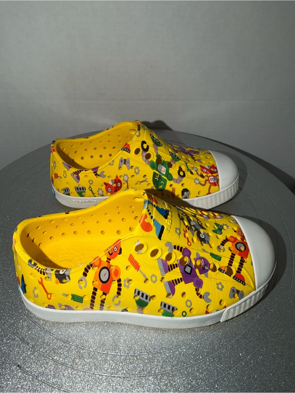 Native Shoes Jefferson Robuddies Sugarlite Sneakers sz Kids C8